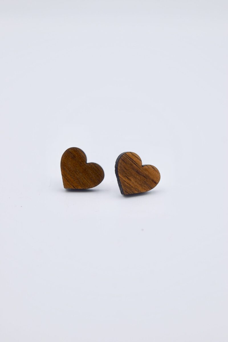 Koa Solid Pu'uwai Stud
