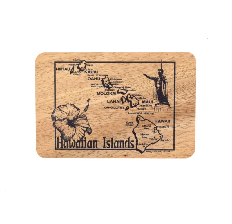 Hawaiian Islands Map